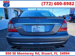 Used 2007  Mercedes-Benz E-Class 4d Sedan E63 AMG at Victory Auto Store near Stuart, FL