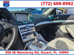 Used 2013  INFINITI IPL G 2d Convertible at Victory Auto Store near Stuart, FL