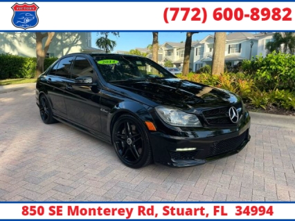 Used 2014 Mercedes-Benz C-Class 4d Sedan C63 AMG at Victory Auto Store near Stuart, FL