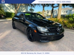 Used 2014 Mercedes-Benz C-Class 4d Sedan C63 AMG at Victory Auto Store near Stuart, FL