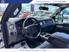 Used 2011 Ford Super Duty F-350 SRW 4WD Crew Cab at Victory Auto Store near Stuart, FL