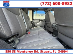 Used 2014  Jeep Wrangler Unlimited 4d Convertible Sahara at Victory Auto Store near Stuart&comma; FL