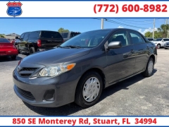 Used 2013  Toyota Corolla 4dr Sdn &lpar;Natl&rpar; at Victory Auto Store near Stuart&comma; FL