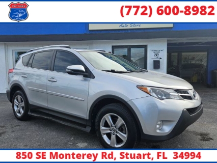 Used 2015 Toyota RAV4 4d SUV AWD XLE at Victory Auto Store near Stuart, FL