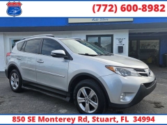 Used 2015  Toyota RAV4 4d SUV AWD XLE at Victory Auto Store near Stuart&comma; FL