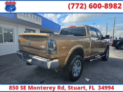 Used 2012  Ram 2500 4WD Crew Cab 149" Laramie Longhorn at Victory Auto Store near Stuart, FL