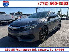 Used 2016  Honda Civic Sedan 4d LX CVT at Victory Auto Store near Stuart&comma; FL