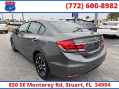 Used 2013  Honda Civic Sdn 4dr Auto EX-L at Victory Auto Store near Stuart&comma; FL