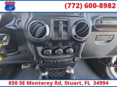 Used 2018  Jeep Wrangler JK 2d SUV 4WD Sport S at Victory Auto Store near Stuart, FL