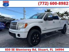 Used 2012  Ford F-150 4WD SuperCrew at Victory Auto Store near Stuart&comma; FL