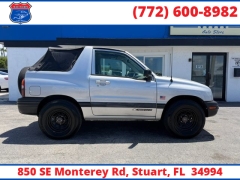 Used 2002  Chevrolet Tracker 2d SUV Convertible RWD at Victory Auto Store near Stuart&comma; FL