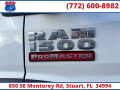 Used 2019  Ram ProMaster Cargo Van 1500 High Roof Van 136" WB at Victory Auto Store near Stuart&comma; FL