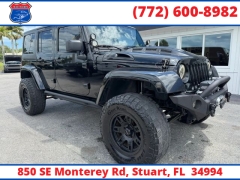 Used 2014  Jeep Wrangler Unlimited 4WD 4dr Sahara at Victory Auto Store near Stuart&comma; FL