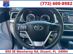 Used 2017  Toyota Highlander 4d SUV FWD LE at Victory Auto Store near Stuart&comma; FL