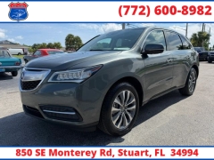 Used 2016  Acura MDX 4d SUV AWD Tech w&sol;Ent Pkg at Victory Auto Store near Stuart&comma; FL