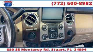 Used 2015  Ford Super Duty F-350 4WD Crew Cab Platinum DRW Longbed at Victory Auto Store near Stuart, FL