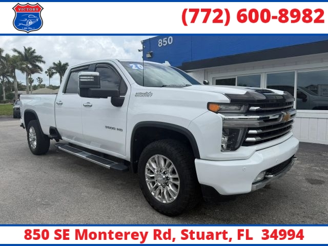 Used 2020 Chevrolet Silverado 3500 4WD Crew Cab High Country DRW Longbed Dsl at Victory Auto Store near Stuart, FL