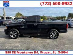 Used 2005  Dodge Ram 1500 2dr Reg Cab 120&period;5" WB SLT at Victory Auto Store near Stuart&comma; FL