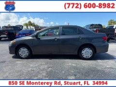 Used 2013  Toyota Corolla 4dr Sdn &lpar;Natl&rpar; at Victory Auto Store near Stuart&comma; FL
