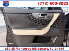 Used 2017  INFINITI QX70 4d SUV RWD at Victory Auto Store near Stuart&comma; FL