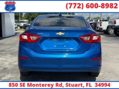 Used 2017  Chevrolet Cruze 4d Sedan LT Auto at Victory Auto Store near Stuart&comma; FL