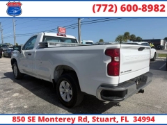 Used 2021  Chevrolet Silverado 1500 2WD Reg Cab 140" Work Truck at Victory Auto Store near Stuart&comma; FL
