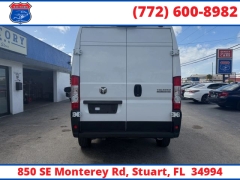 Used 2023  Ram ProMaster Cargo Van 1500 High Roof 136" WB at Victory Auto Store near Stuart&comma; FL
