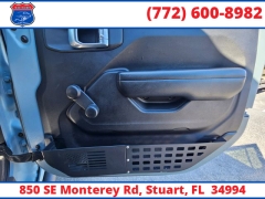 Used 2018  Jeep Wrangler Unlimited Sport 4x4 at Victory Auto Store near Stuart, FL