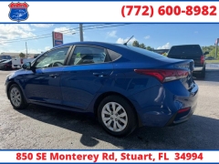 Used 2018  Hyundai Accent 4d Sedan SE Auto at Victory Auto Store near Stuart&comma; FL