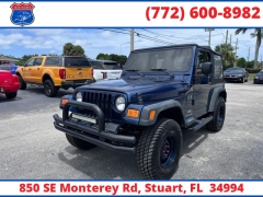 Used 2005  Jeep Wrangler 2dr X at Victory Auto Store near Stuart&comma; FL
