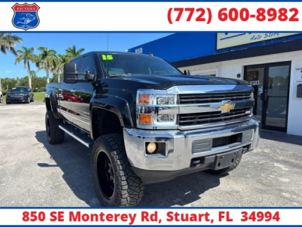 Used 2015 Chevrolet Silverado 2500 4WD Crew Cab LTZ Duramax Plus at Victory Auto Store near Stuart, FL