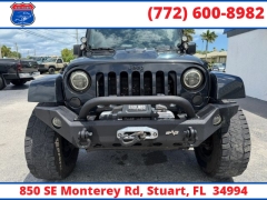 Used 2014  Jeep Wrangler Unlimited 4WD 4dr Sahara at Victory Auto Store near Stuart&comma; FL
