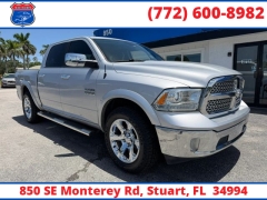 Used 2018  Ram 1500 4WD Crew Cab Laramie at Victory Auto Store near Stuart&comma; FL