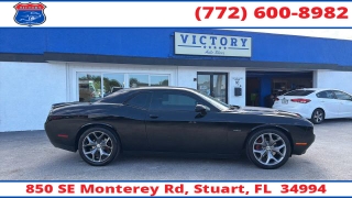 Used 2015  Dodge Challenger 2dr Cpe R&sol;T at Victory Auto Store near Stuart&comma; FL