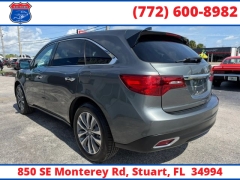 Used 2016  Acura MDX 4d SUV AWD Tech w&sol;Ent Pkg at Victory Auto Store near Stuart&comma; FL
