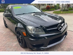 Used 2014 Mercedes-Benz C-Class 4d Sedan C63 AMG at Victory Auto Store near Stuart, FL