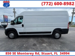 Used 2023  Ram ProMaster Cargo Van 2500 High Roof 159" WB at Victory Auto Store near Stuart&comma; FL