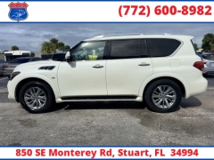 Used 2017  INFINITI QX80 RWD at Victory Auto Store near Stuart&comma; FL