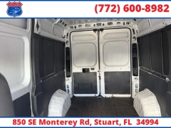 Used 2023  Ram ProMaster Cargo Van 1500 High Roof 136" WB at Victory Auto Store near Stuart&comma; FL