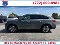 Used 2016  Acura MDX 4d SUV AWD Tech w&sol;Ent Pkg at Victory Auto Store near Stuart&comma; FL
