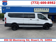 Used 2019  Ford Transit Passenger Wagon T-350 148" Low Roof Swing-Out RH Dr at Victory Auto Store near Stuart&comma; FL