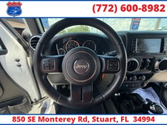 Used 2016  Jeep Wrangler Unlimited 4WD 4dr Sahara at Victory Auto Store near Stuart&comma; FL