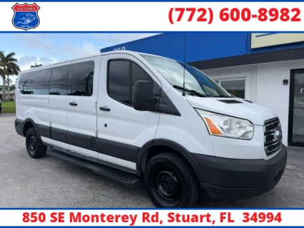 Used 2019 Ford Transit 350 Passenger Wagon Low Roof Wagon XLT at Victory Auto Store near Stuart, FL