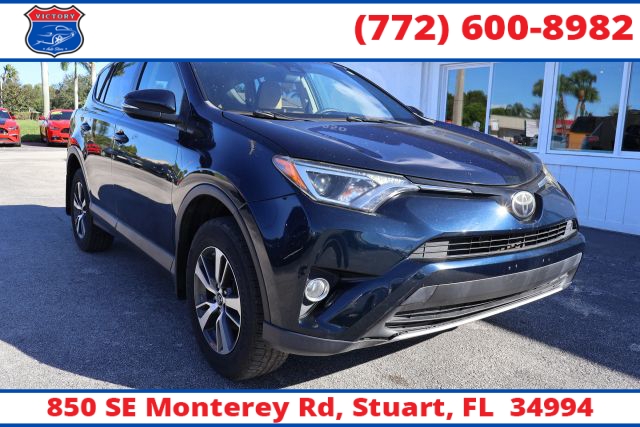 Used 2017  Toyota RAV4 4d SUV FWD XLE at Victory Auto Store near Stuart, FL