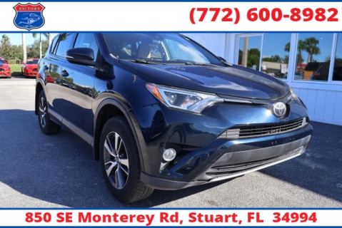 Used 2017 Toyota RAV4 4d SUV FWD XLE at Victory Auto Store near Stuart, FL