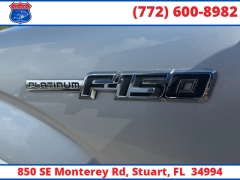 Used 2010  Ford F-150 2WD Supercrew Platinum 6 1&sol;2 at Victory Auto Store near Stuart&comma; FL