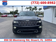 Used 2017  Jeep Grand Cherokee 4d SUV 2WD Overland at Victory Auto Store near Stuart, FL