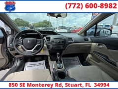 Used 2013  Honda Civic Sedan 4d LX Auto at Victory Auto Store near Stuart&comma; FL