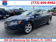 Used 2014  Volkswagen Passat 4dr Sdn 2&period;5L SE &ast;Ltd Avail&ast; at Victory Auto Store near Stuart&comma; FL