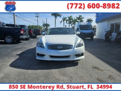 Used 2013  INFINITI IPL G 2d Convertible at Victory Auto Store near Stuart, FL
